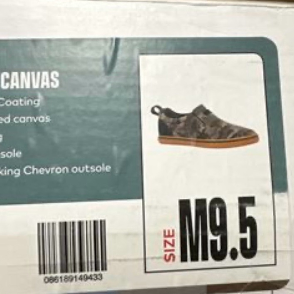 Men's Xtratuf Canvas Sharkbyte Shoes Size 9.5 - Picture 4 of 6